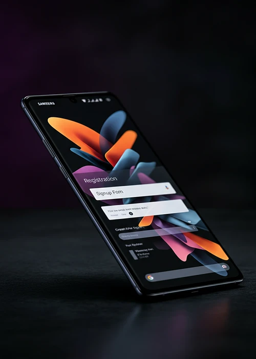 MaxiSpin Casino registration form interface showing user details input fields for a new player account